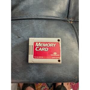 N64 Controller Pak - Nintendo 64 Memory Card Accessory